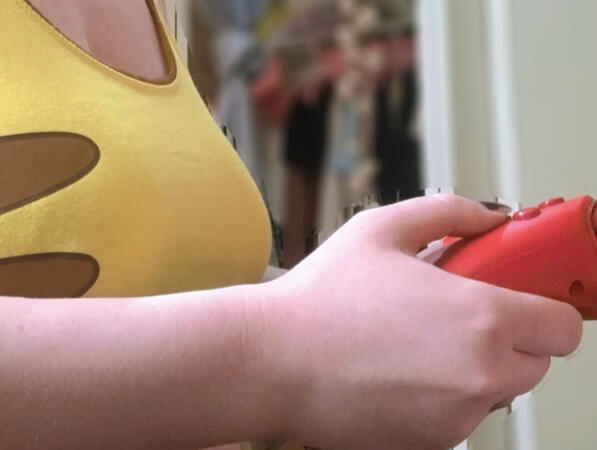 Holding A Game Controller